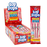TOP POPS STRAWBERRY TAFFY STIXXm case 1.55 OZ 12 count